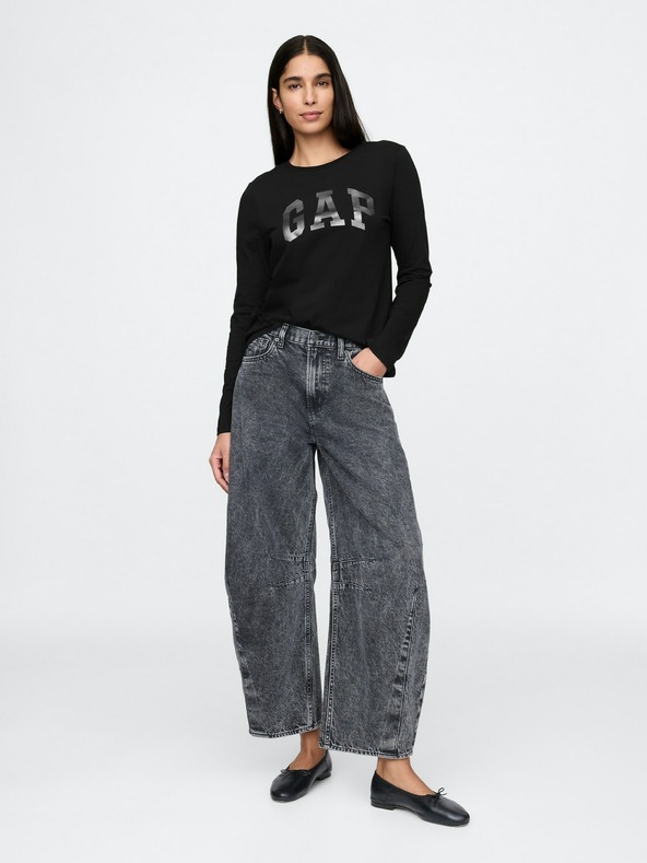 GAP GAP logó v-ss camo arch póló