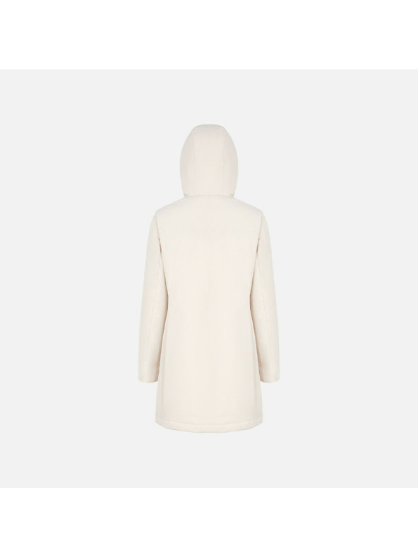 Geox Krém színű női parka Geox Spherica