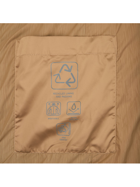 Geox Világosbarna női tollkabát Geox Zosma