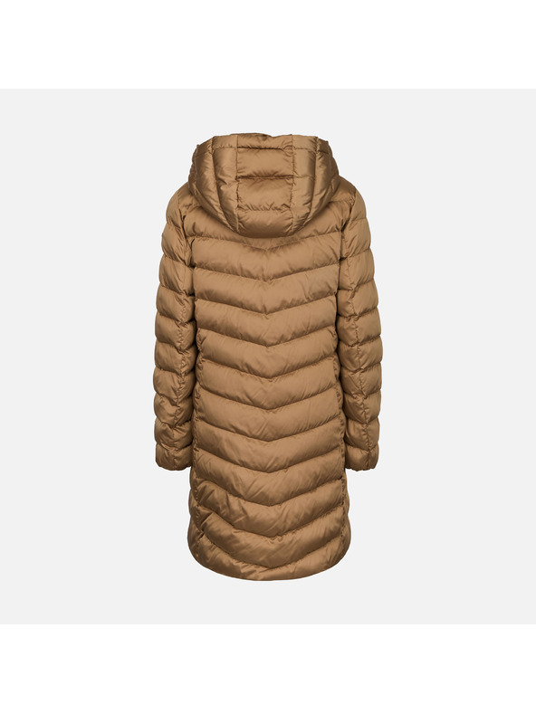 Geox Világosbarna női tollkabát Geox Zosma