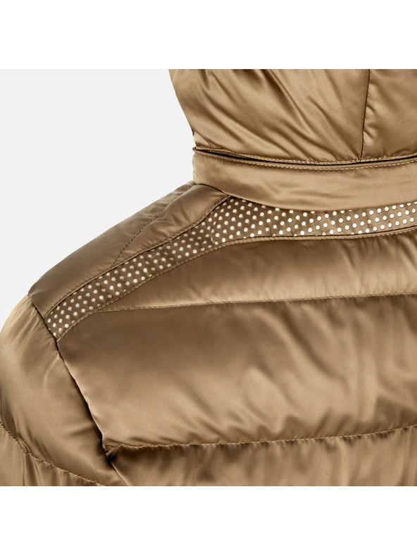 Geox Világosbarna női tollkabát Geox Zosma