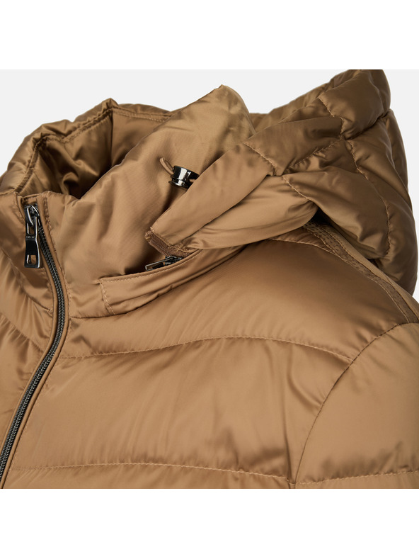 Geox Világosbarna női tollkabát Geox Zosma