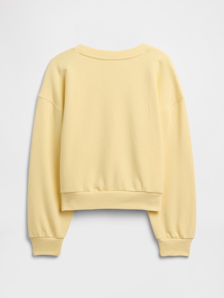 GAP Gyerek oversize pulóver logóval GAP