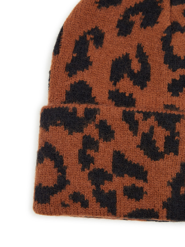 Orsay ORSAY barna mintás női sapka