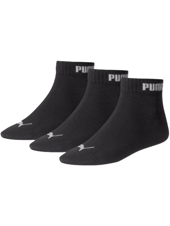 Puma Puma fekete bokazokni QUARTER (3 pár)