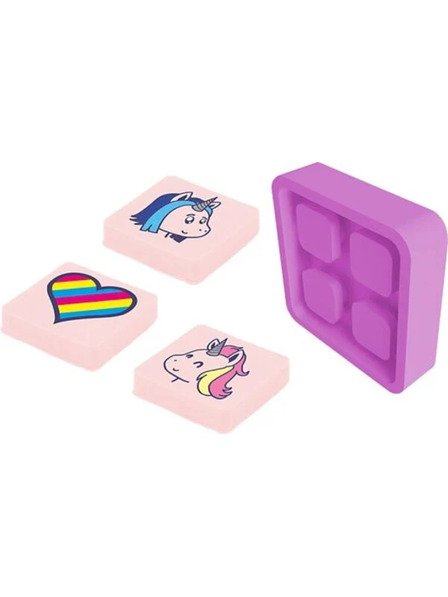 PIXIE CREW PIXIE CREW jelvény Unikornis motívummal, rózsaszín