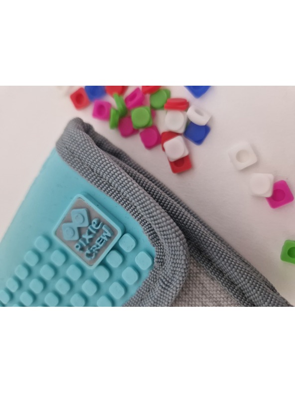 PIXIE CREW PIXIE CREW kreatív szürke/türkiz pénztárca