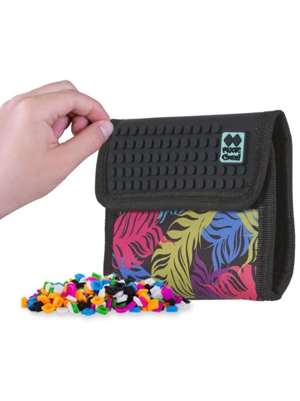 PIXIE CREW PIXIE CREW kreatív színes tollas pénztárca