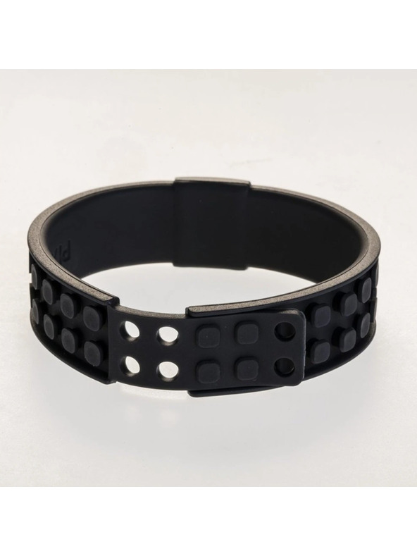 PIXIE CREW PIXIE CREW kreatív Hashtag fekete karkötő