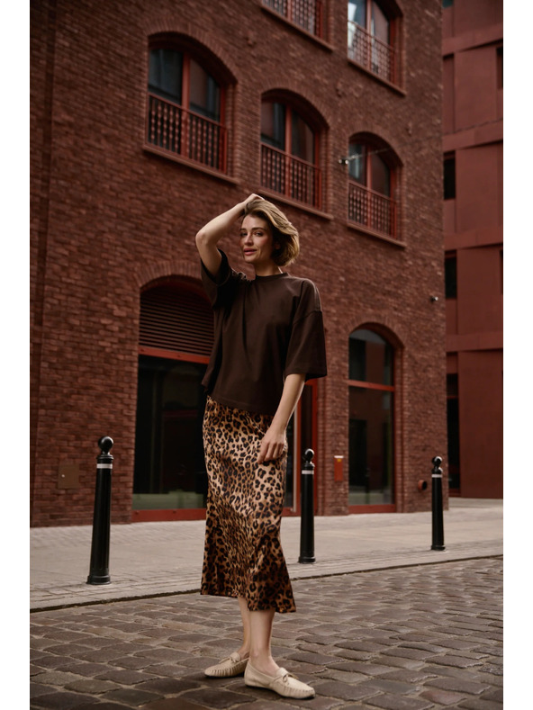 Moodo Barna bő top Moodo