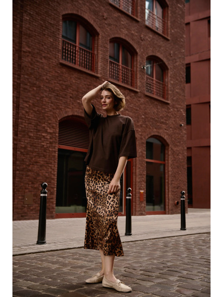 Moodo Barna bő top Moodo