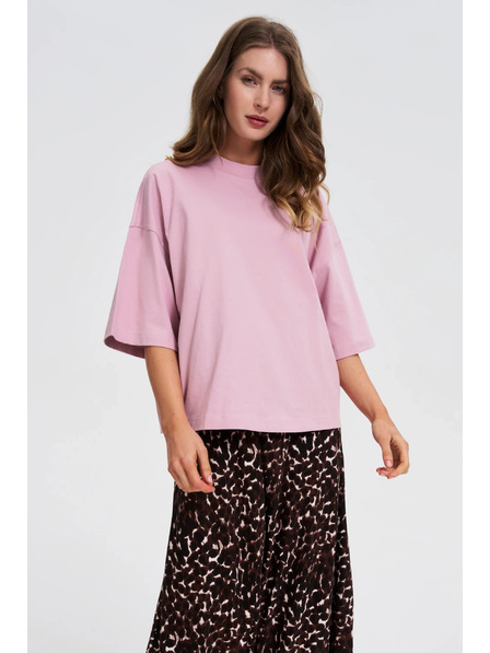 Moodo Rózsaszínű bő top Moodo