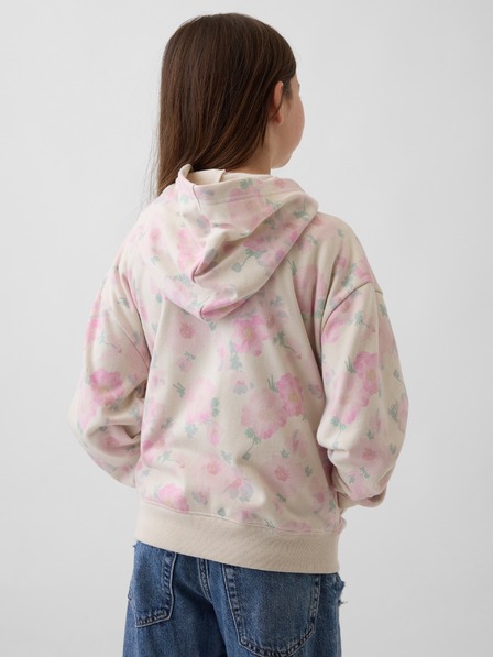 GAP Gyerek cipzáros pulóver logóval GAP