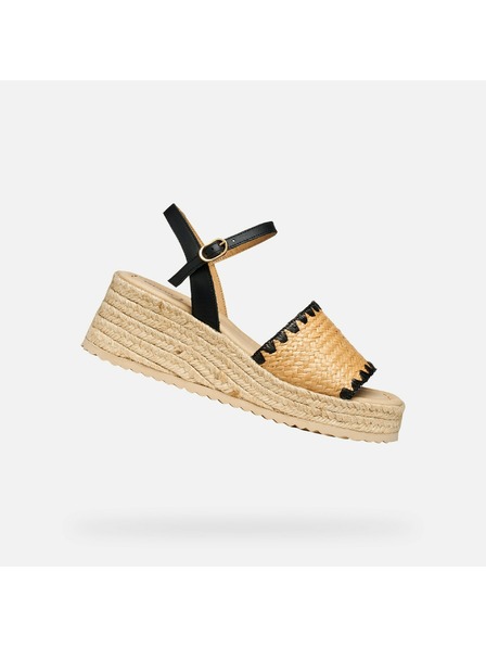 Geox Fekete Geox Alemeria női szandál