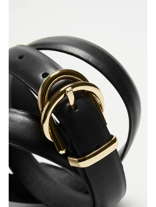 Moodo Keskeny fekete öv Moodo