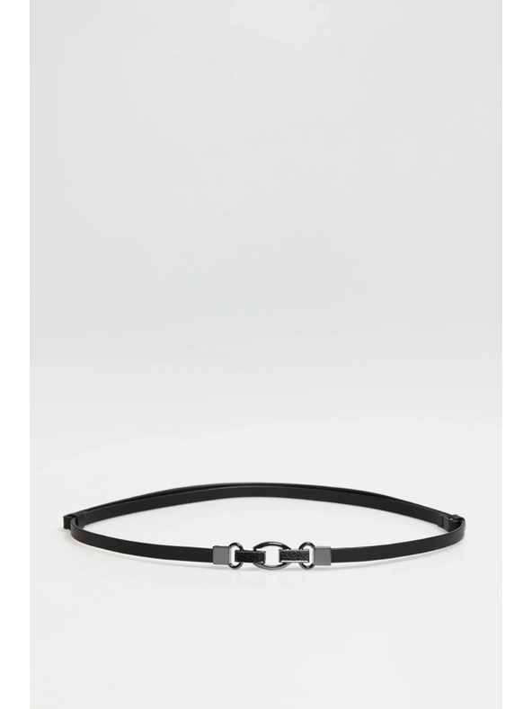 Moodo Vékony fekete öv Moodo