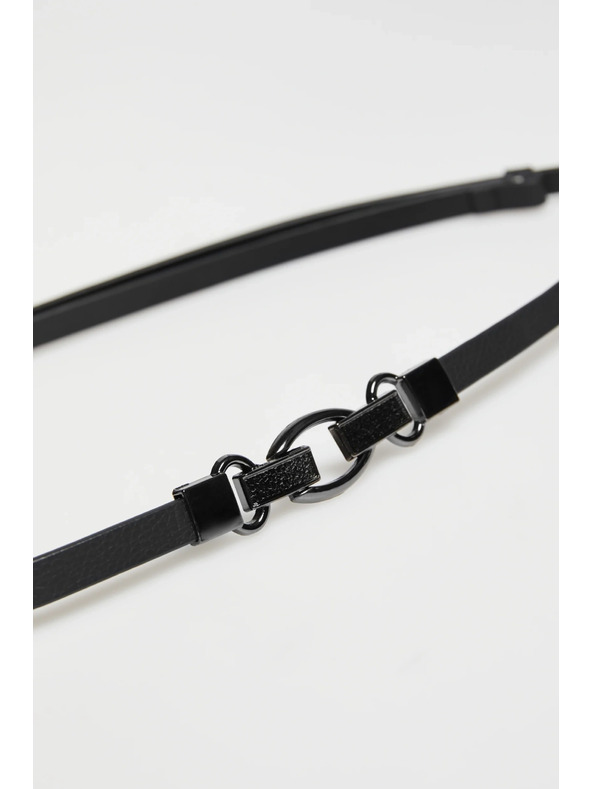 Moodo Vékony fekete öv Moodo