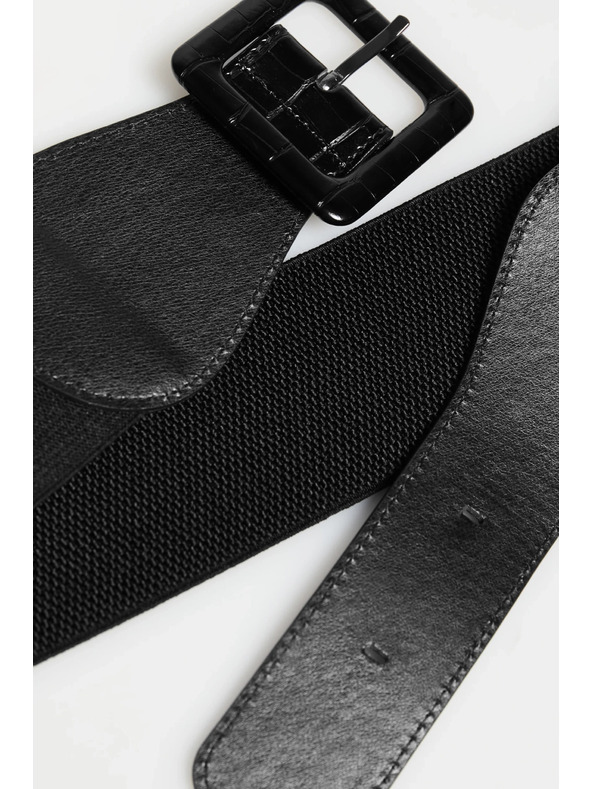 Moodo Fekete széles öv Moodo