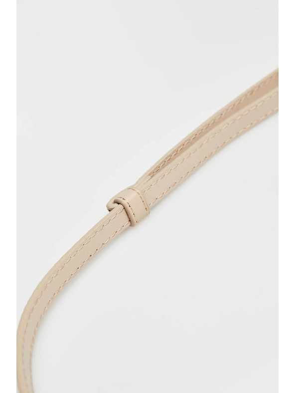 Moodo Vékony bézs öv Moodo