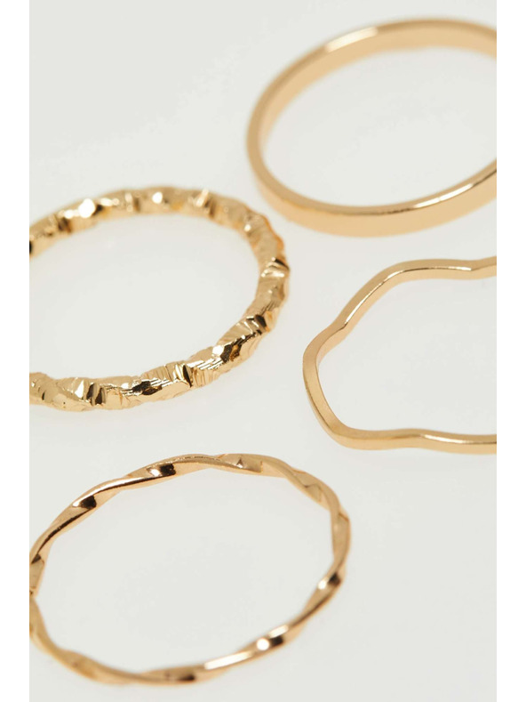 Moodo Finom gyűrűszett arany színben Moodo