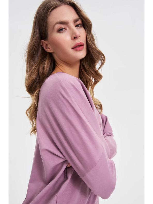 Moodo Pamut blúz rózsaszín Moodo