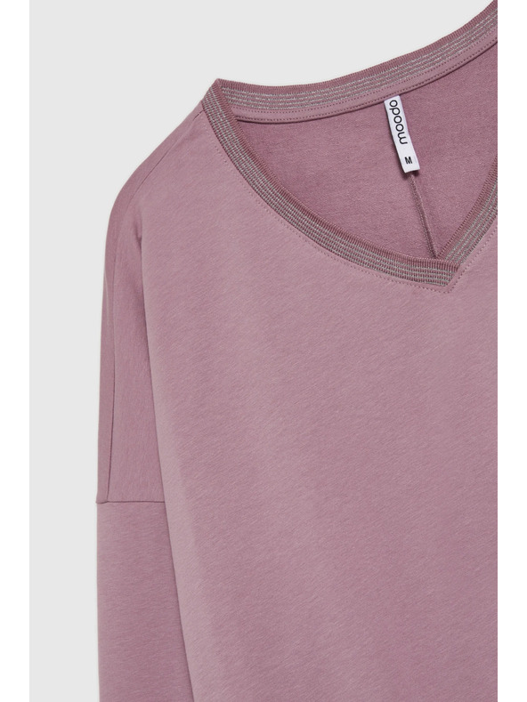 Moodo Pamut blúz rózsaszín Moodo