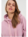 Moodo Kapucnis pulóver rózsaszín Moodo