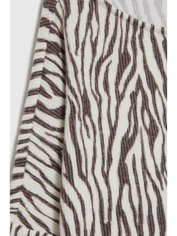 Moodo Állat mintás blúz bézs Moodo