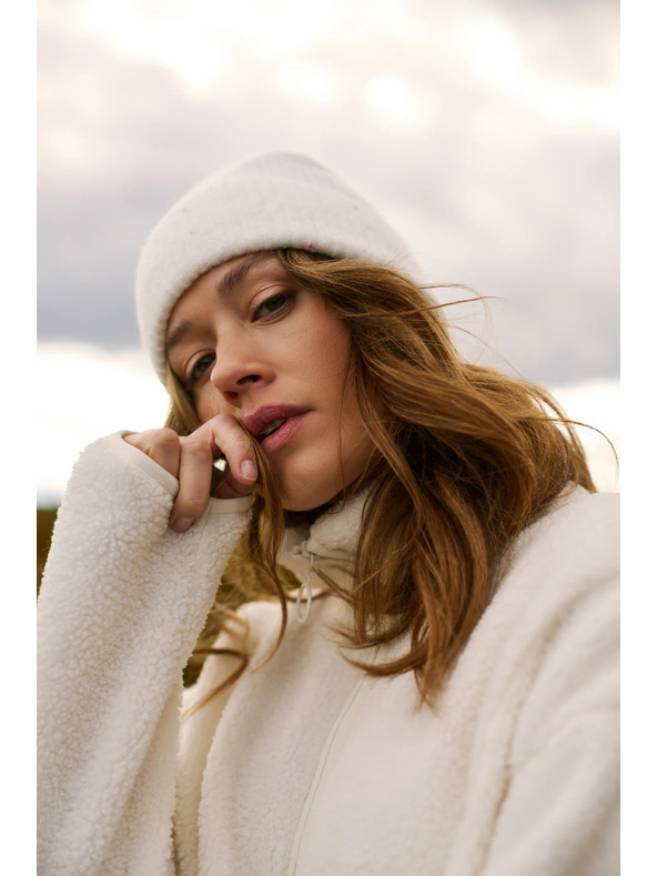 Moodo Gombos blúz bézs Moodo