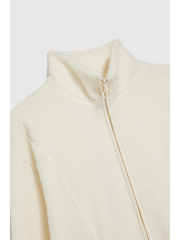 Moodo Gombos blúz bézs Moodo