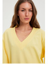 Moodo Sárga V-nyakú felső Moodo
