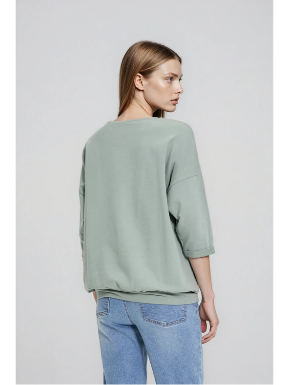 Moodo Olíva pamut felső Moodo