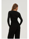 Moodo Flitteres fekete blúz Moodo