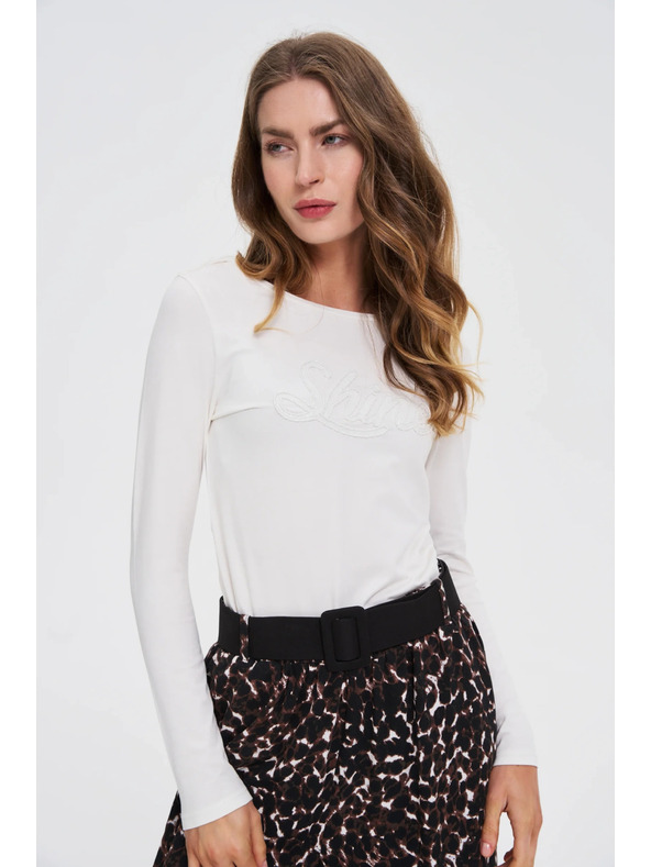 Moodo Flitteres fehér blúz Moodo