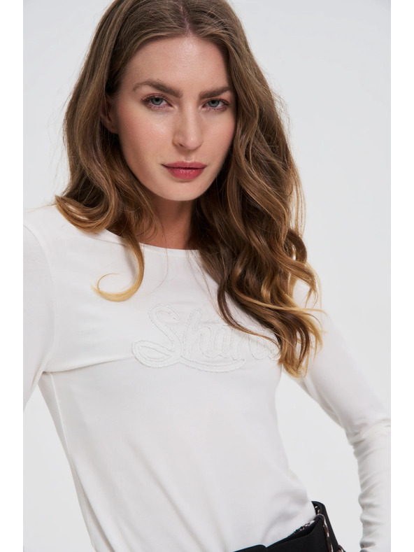 Moodo Flitteres fehér blúz Moodo