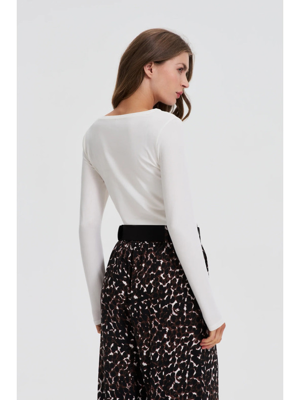 Moodo Flitteres fehér blúz Moodo