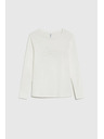 Moodo Flitteres fehér blúz Moodo