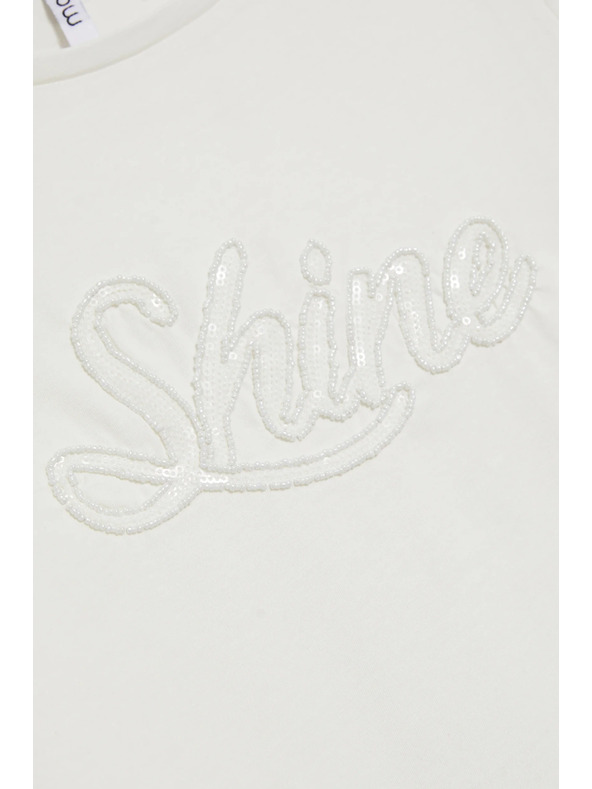 Moodo Flitteres fehér blúz Moodo