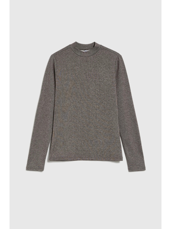 Moodo Barna póló álló gallérral Moodo