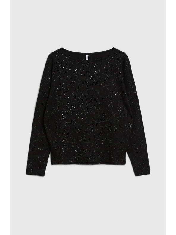 Moodo Fényes fekete top Moodo