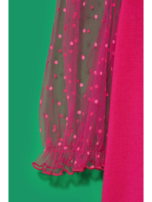 Moodo Blúz díszített ujjakkal Moodo