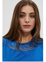 Moodo Kék csipkés póló Moodo