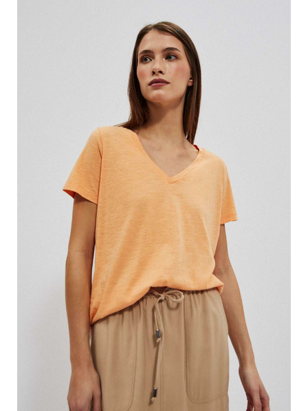 Moodo Moodo V-nyakú pamut felső