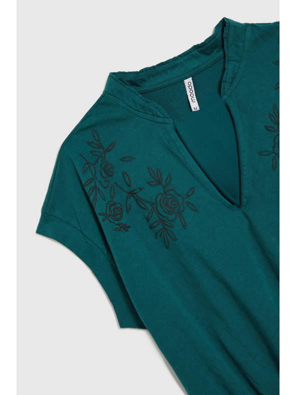 Moodo Zöld Moodo pamut felső