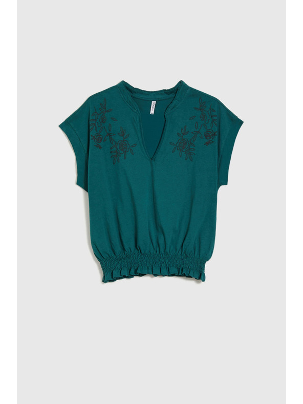 Moodo Zöld Moodo pamut felső