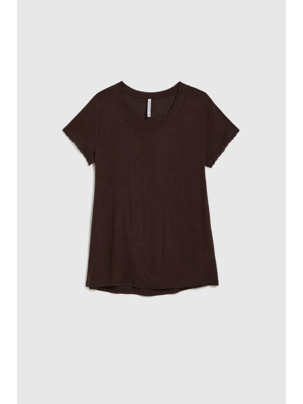 Moodo Barna rövid ujjú Moodo póló