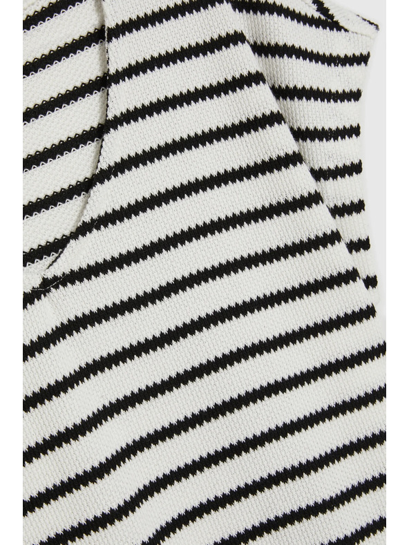 Moodo Fehér csíkos Moodo felső