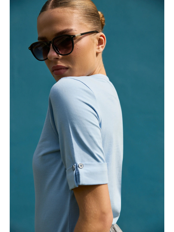 Moodo Világoskék Moodo pamut póló