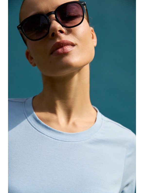 Moodo Világoskék Moodo pamut póló