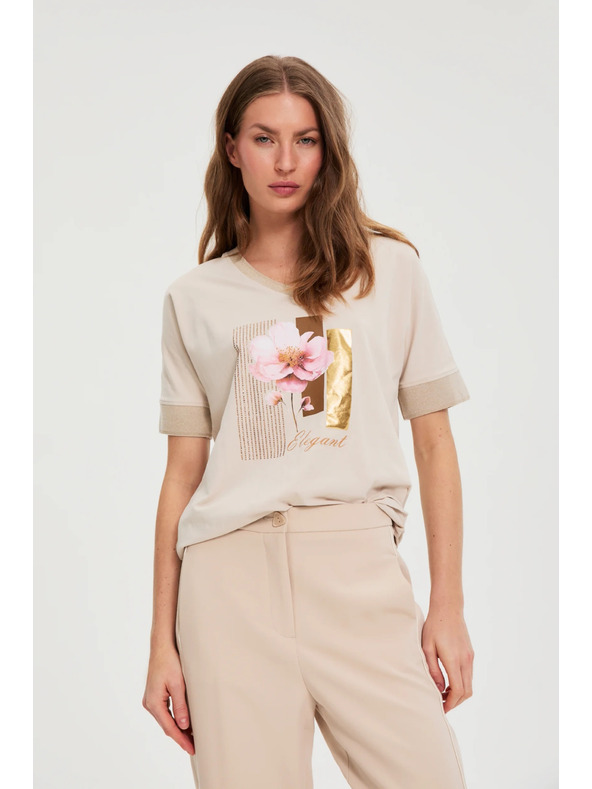 Moodo Bézs Moodo felső mintával